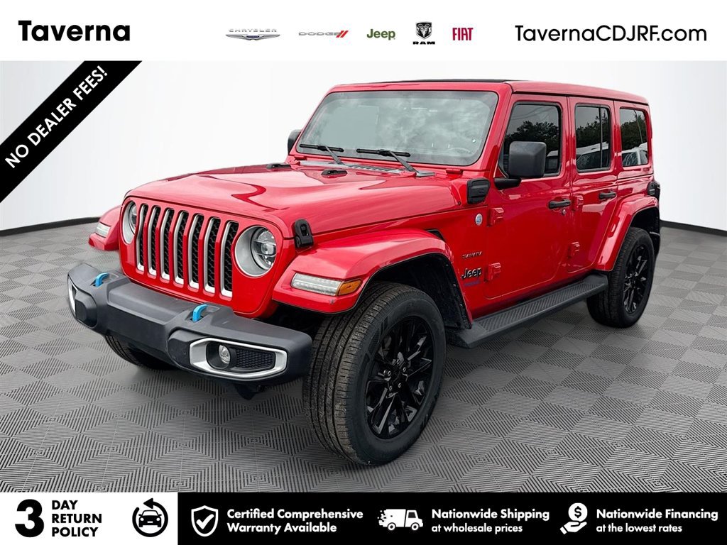 Certified 2022 Jeep Wrangler Unlimited Sahara AWD/4WD image 1