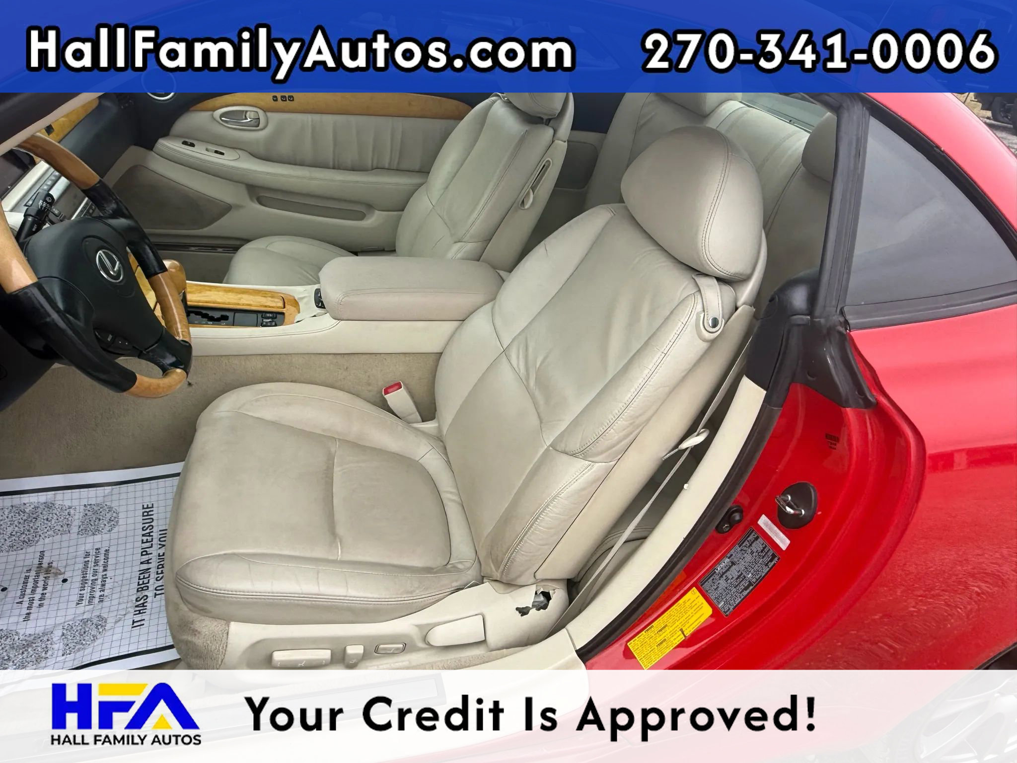 Used 2002 Lexus SC 430 Convertible image 13