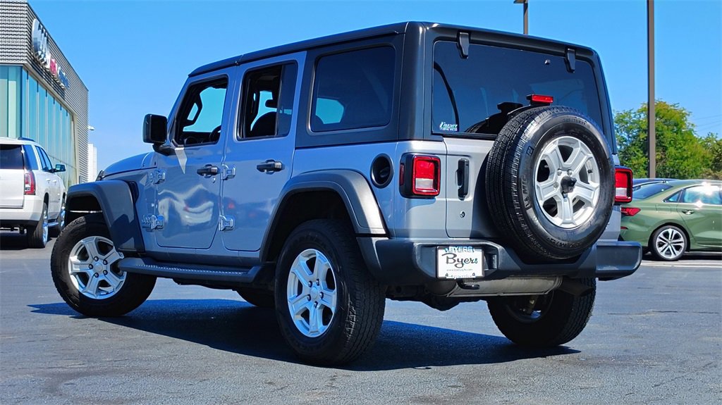 Used 2018 Jeep Wrangler Unlimited Sport S image 4
