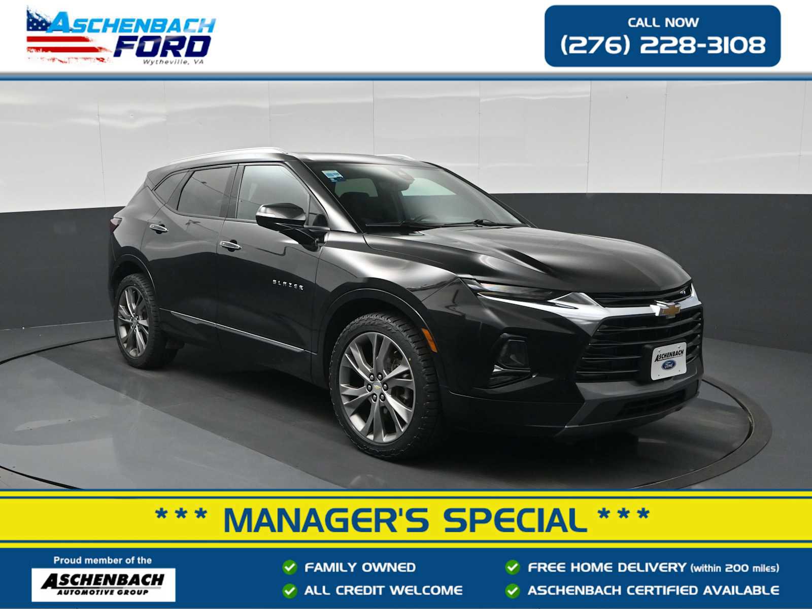 Used 2021 Chevrolet Blazer Premier w/ Driver Confidence II Package AWD/4WD image 1