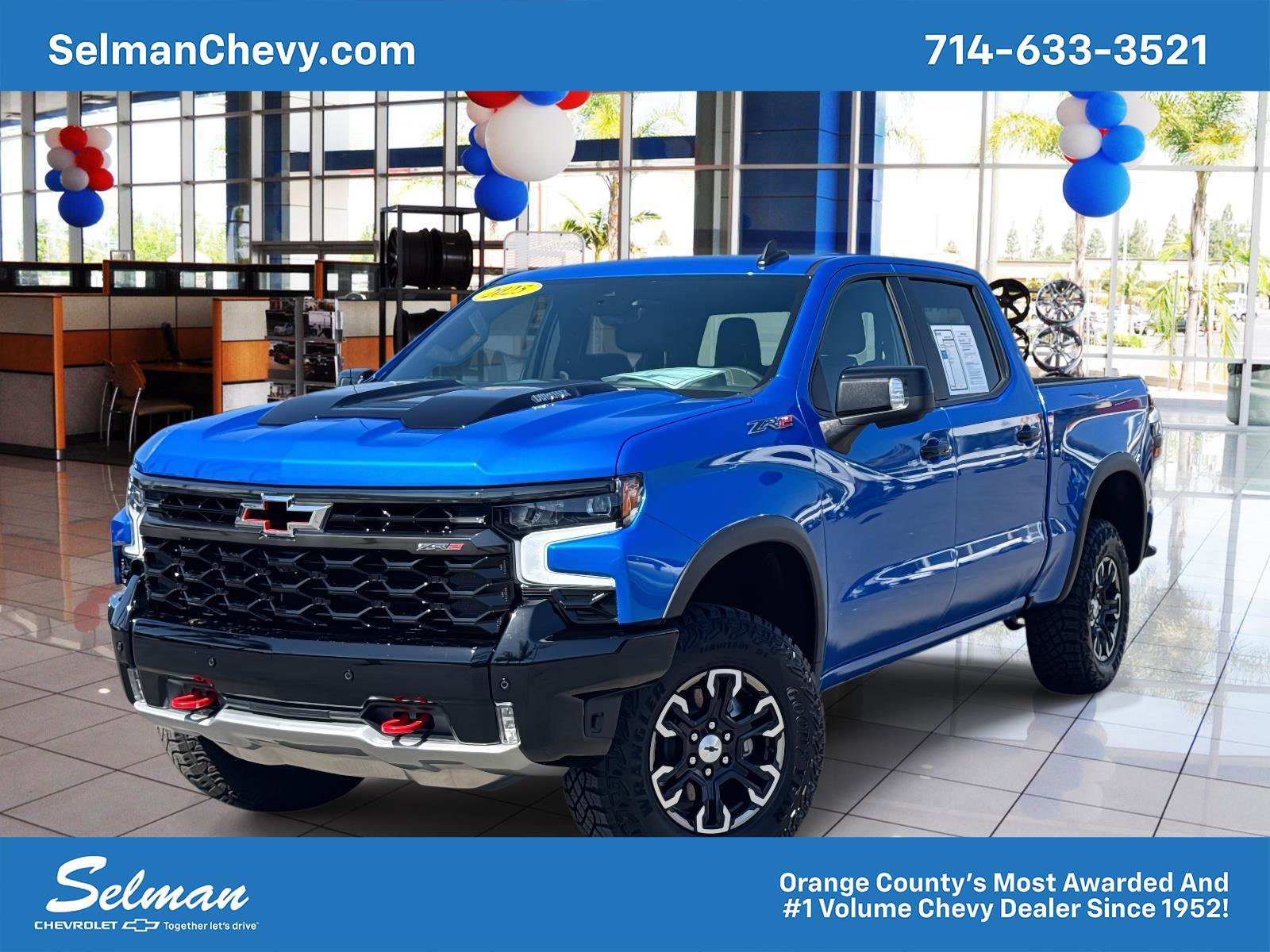 Used 2025 Chevrolet Silverado 1500 ZR2 w/ Technology Package image 1