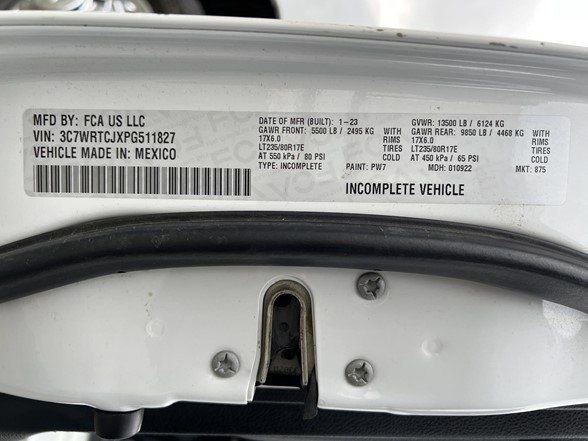 Used 2023 RAM 3500 Tradesman w/ Chrome Appearance Group image 45