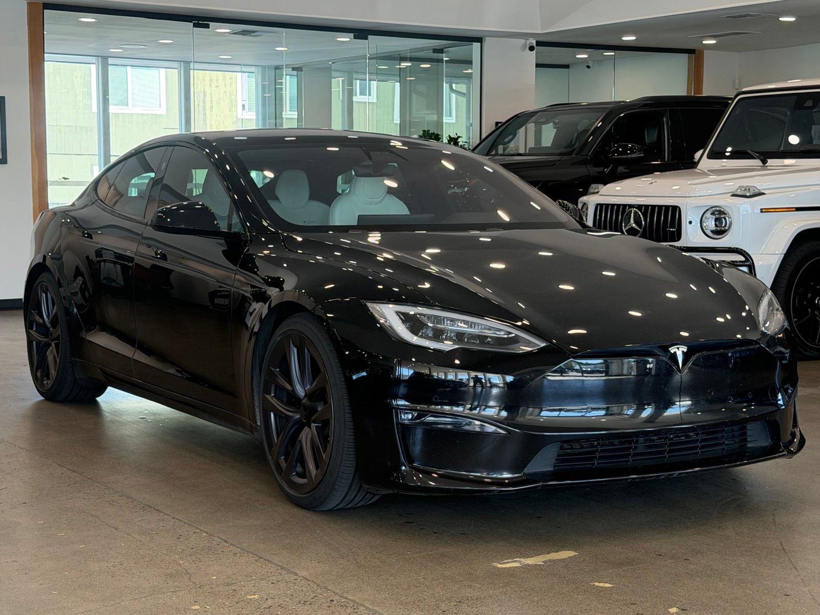 Used 2021 Tesla Model S Plaid AWD/4WD image 3
