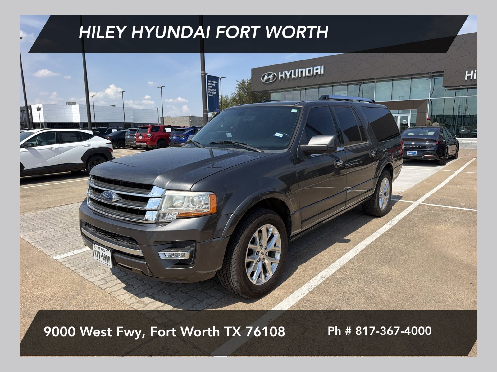 Used 2017 Ford Expedition EL Limited w/ Equipment Group 301A RWD image 1