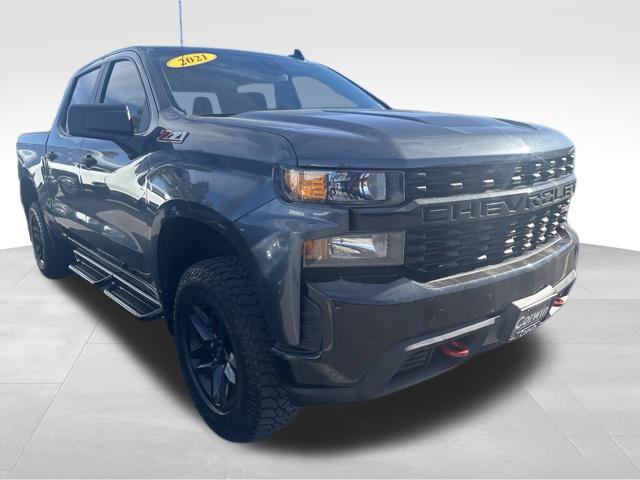 Used 2021 Chevrolet Silverado 1500 Custom Trail Boss w/ Safety Confidence Package AWD/4WD image 41