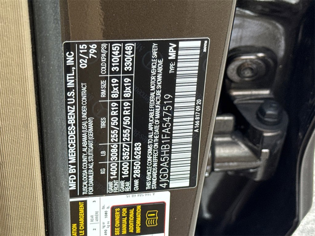 Used 2015 Mercedes-Benz ML 350 4MATIC image 35