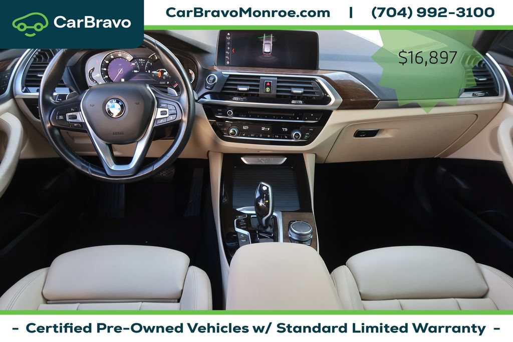 Used 2019 BMW X3 xDrive30i w/ Driving Assistance Package AWD/4WD image 11
