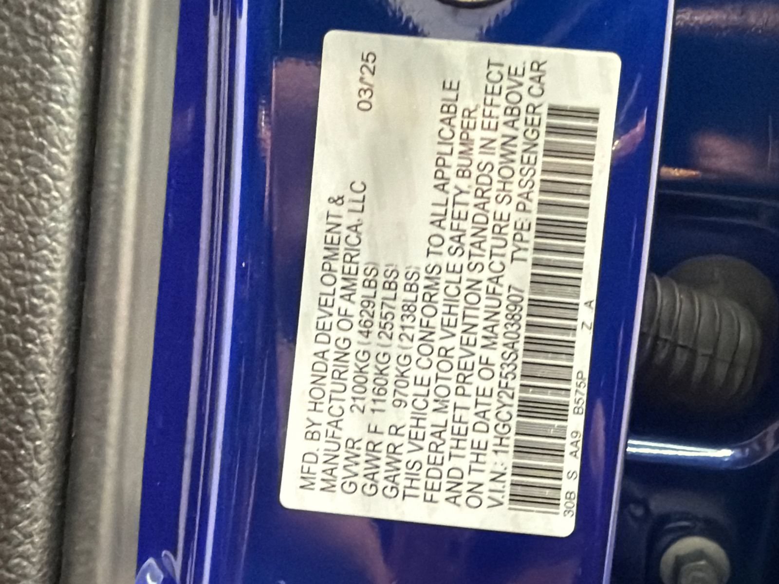 Used 2025 Honda Accord Sport image 30