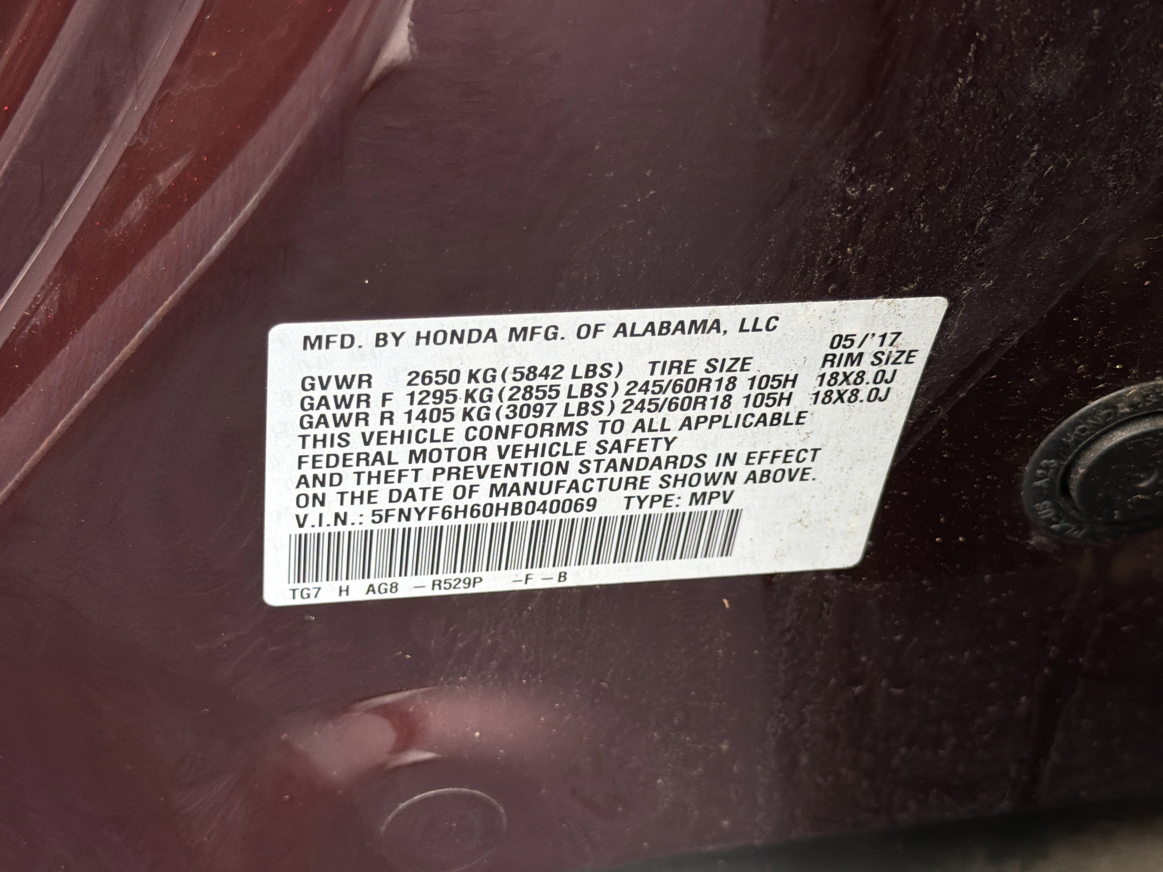 Used 2017 Honda Pilot EX-L image 32