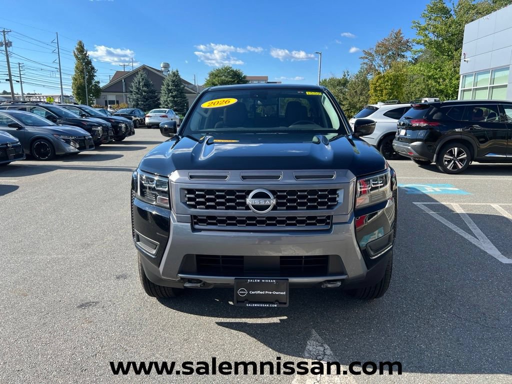 Certified 2026 Nissan Frontier SV w/ Tow Package AWD/4WD image 2