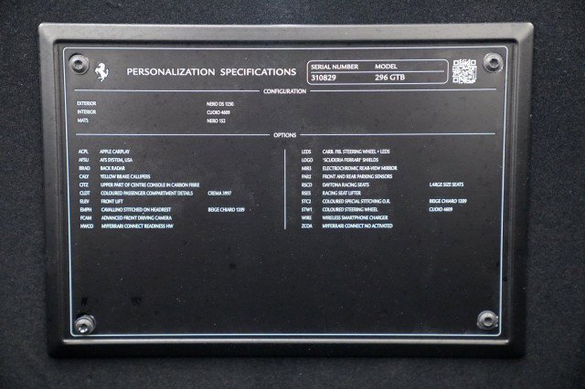 Used 2024 Ferrari 296 GTB image 39