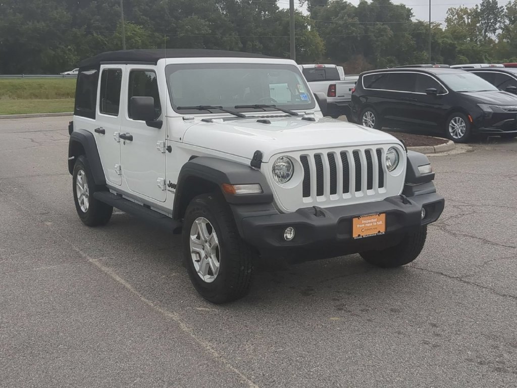 Certified 2022 Jeep Wrangler Unlimited Sport AWD/4WD image 7