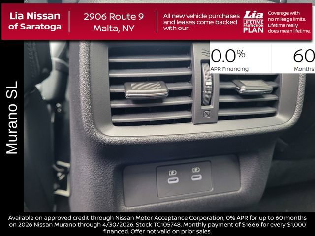 New 2026 Nissan Murano SL image 32