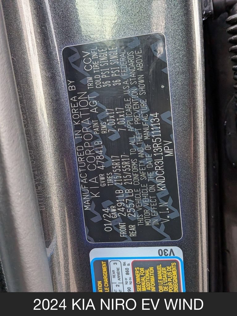 Used 2024 Kia Niro Wind FWD image 27