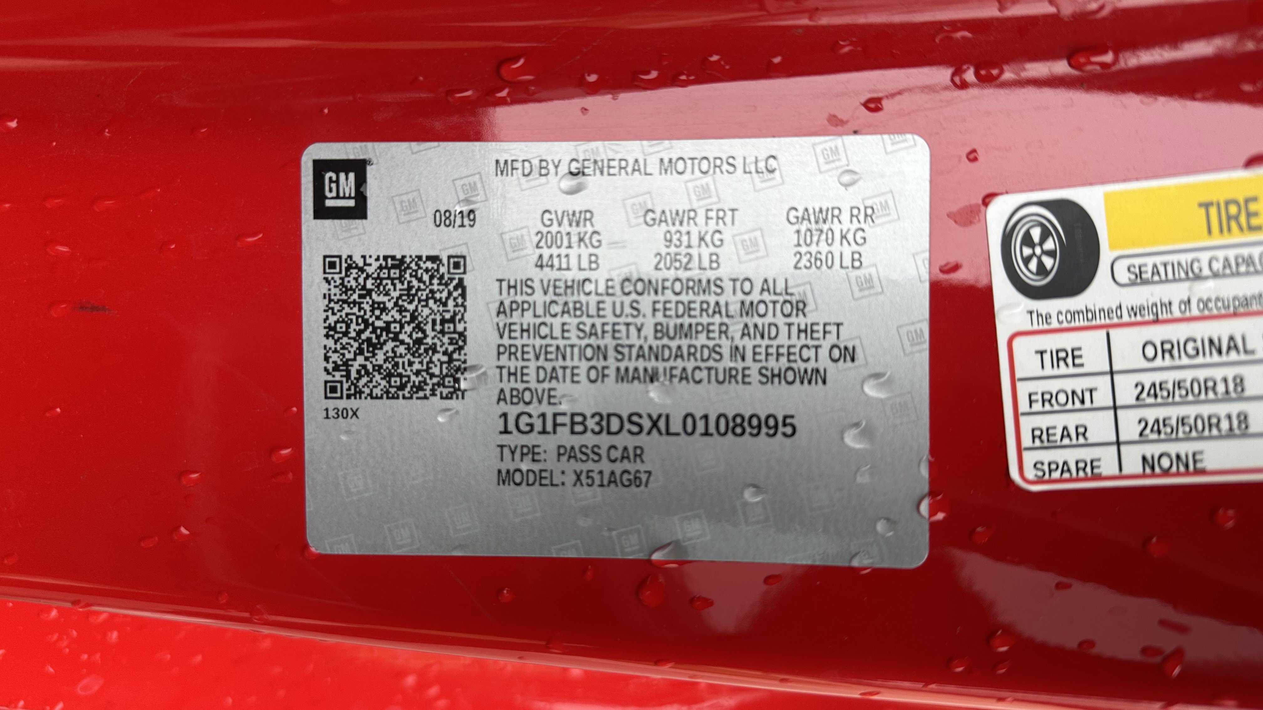 Used 2020 Chevrolet Camaro LT image 34