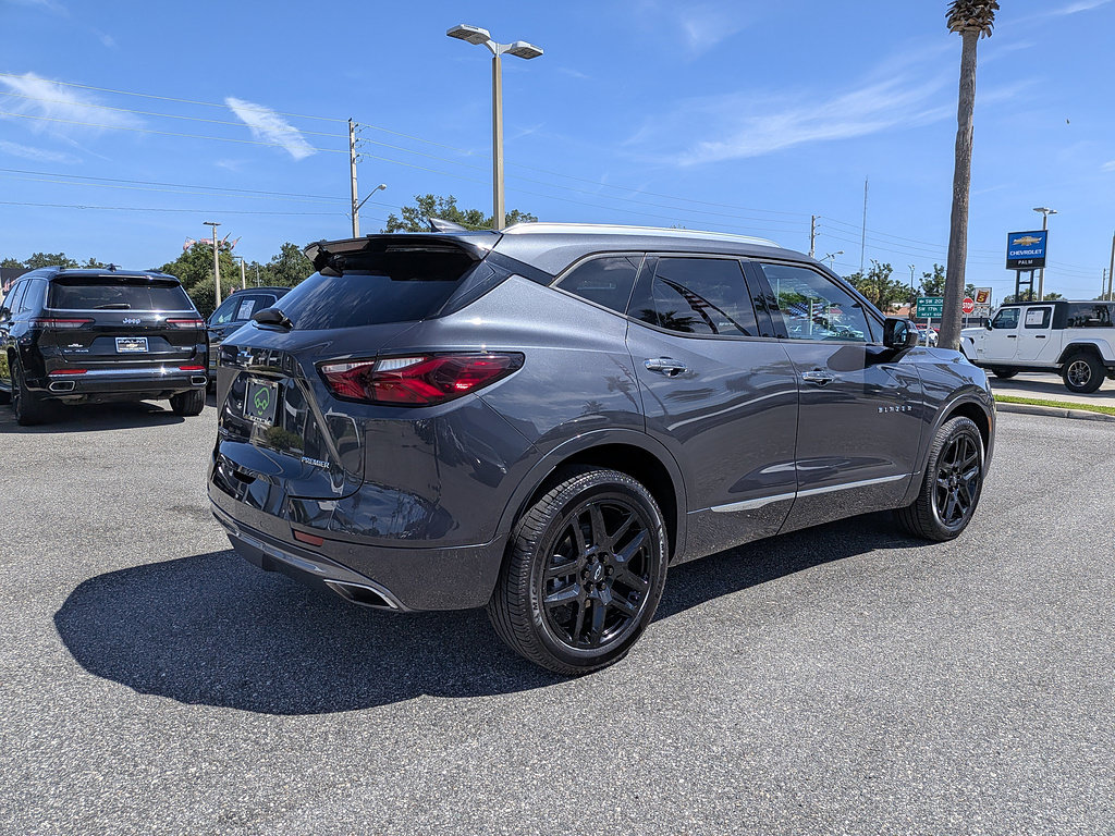 Certified 2022 Chevrolet Blazer Premier w/ LPO, Black Grille Bar Package FWD image 3