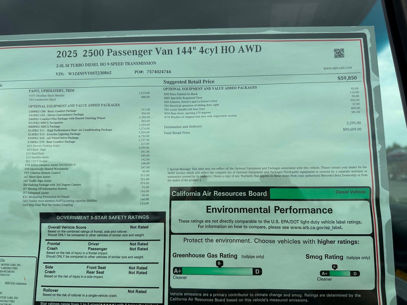 New 2025 Mercedes-Benz Sprinter 2500 image 27