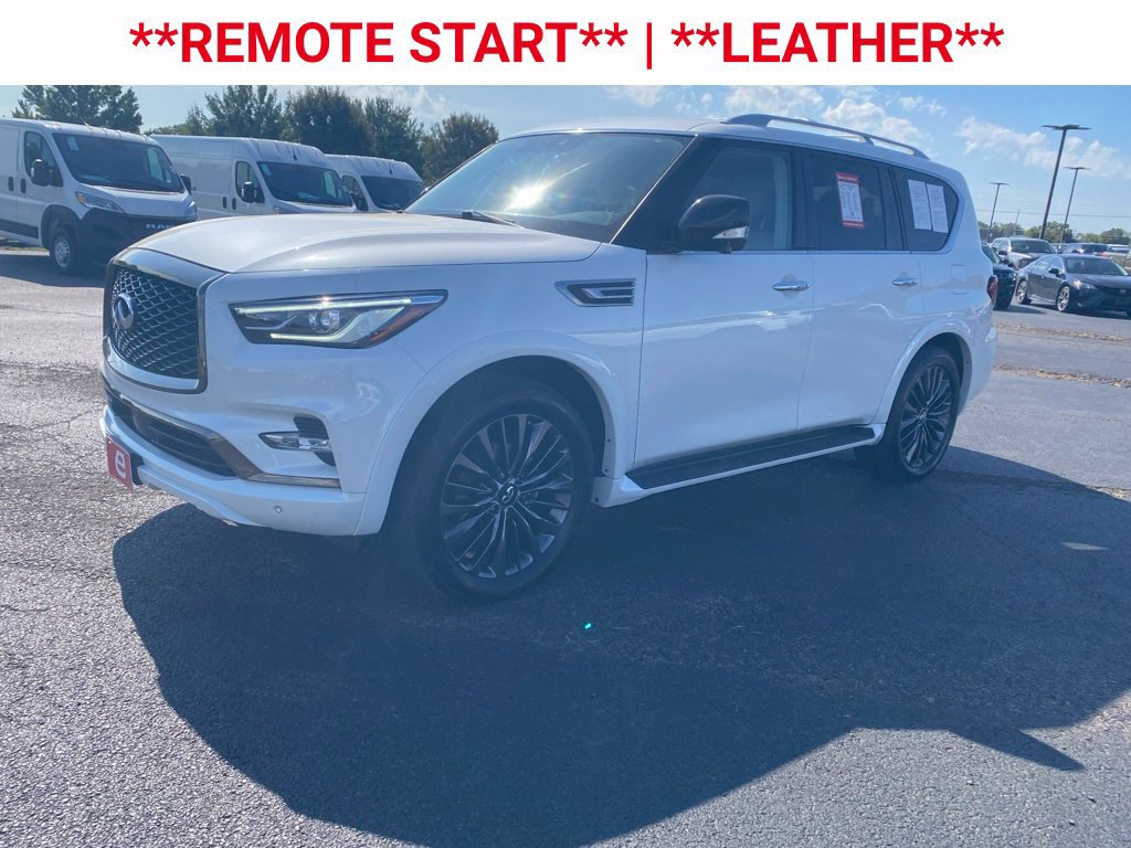 Used 2021 INFINITI QX80 Premium Select w/ Cargo Package RWD image 3