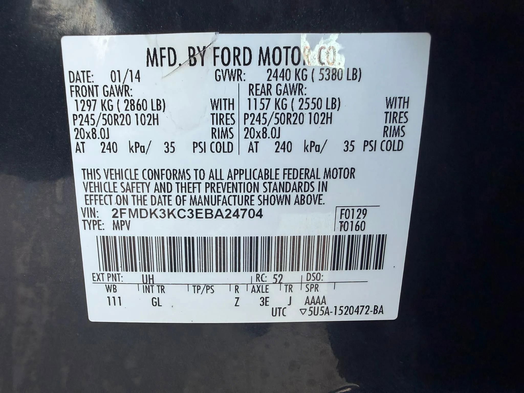 Used 2014 Ford Edge Limited w/ Driver Entry Package FWD image 32