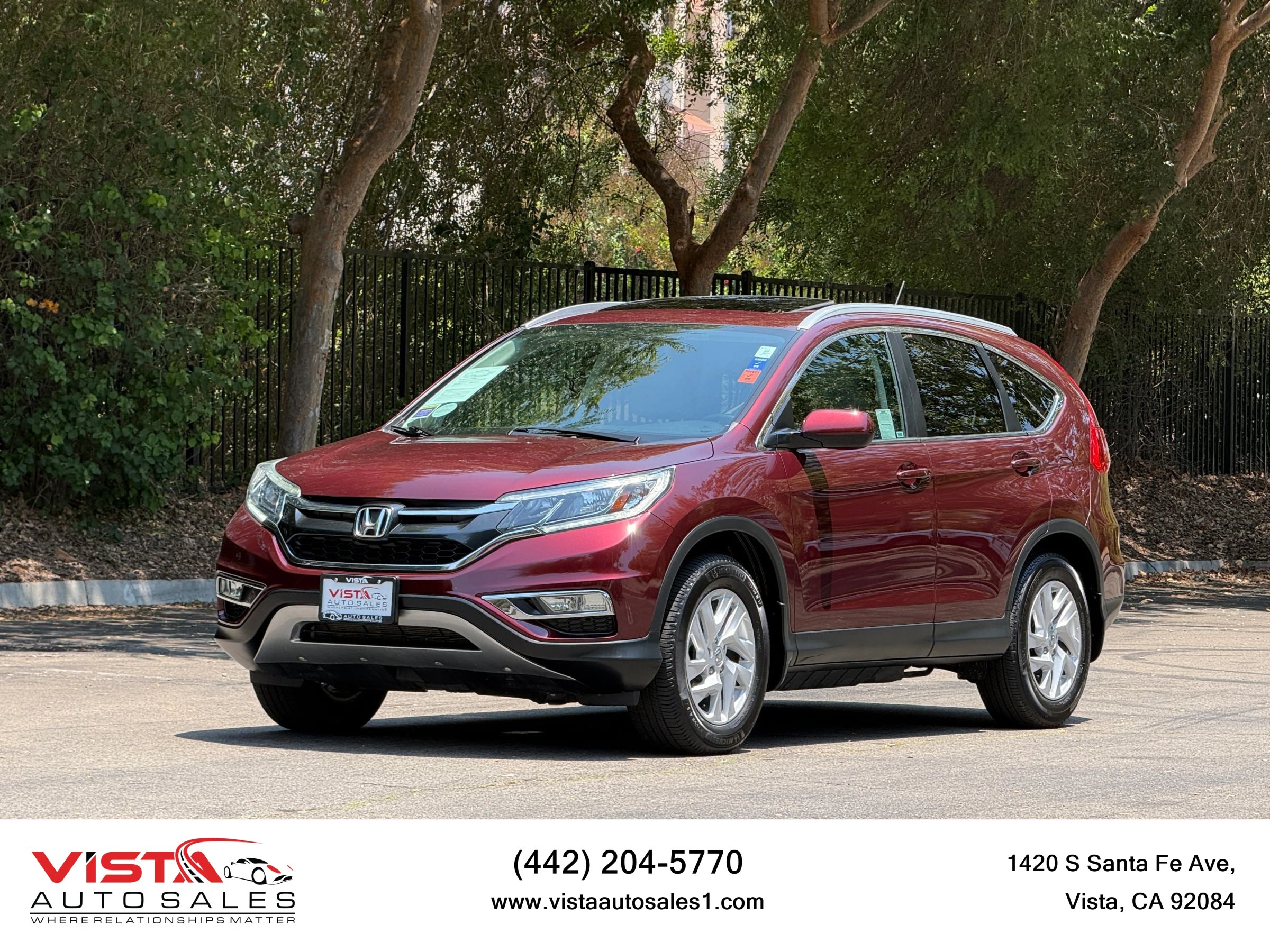 Used 2015 Honda CR-V EX-L