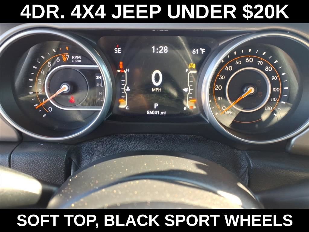 Used 2018 Jeep Wrangler Unlimited Sport S AWD/4WD image 17
