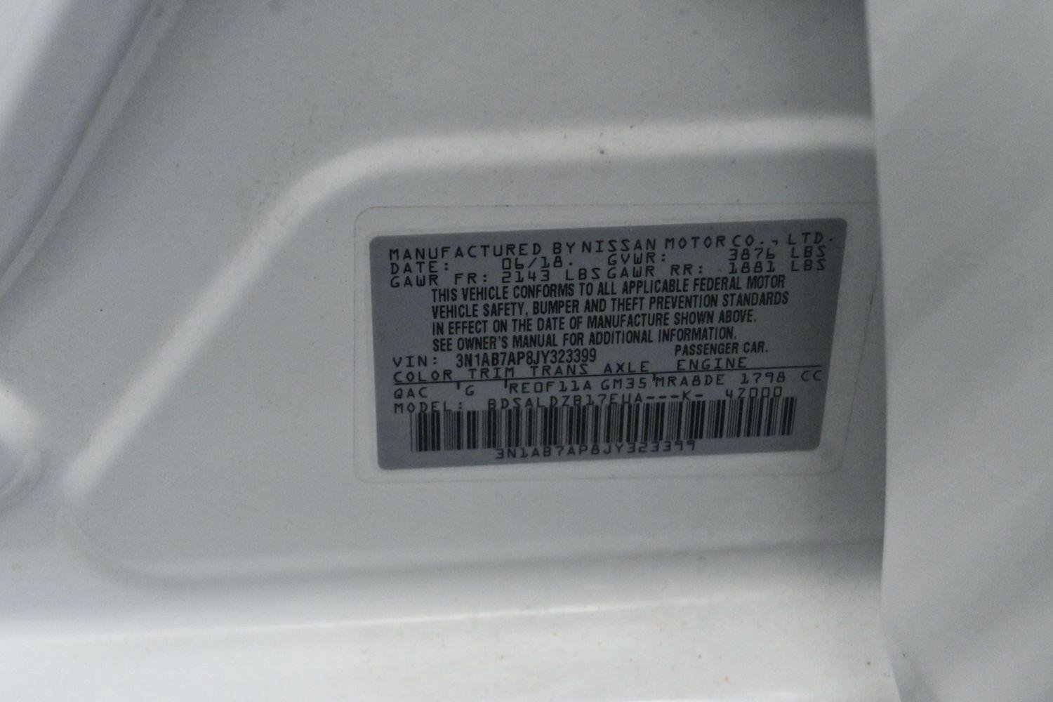 Used 2018 Nissan Sentra SV w/ All Weather Package FWD image 36