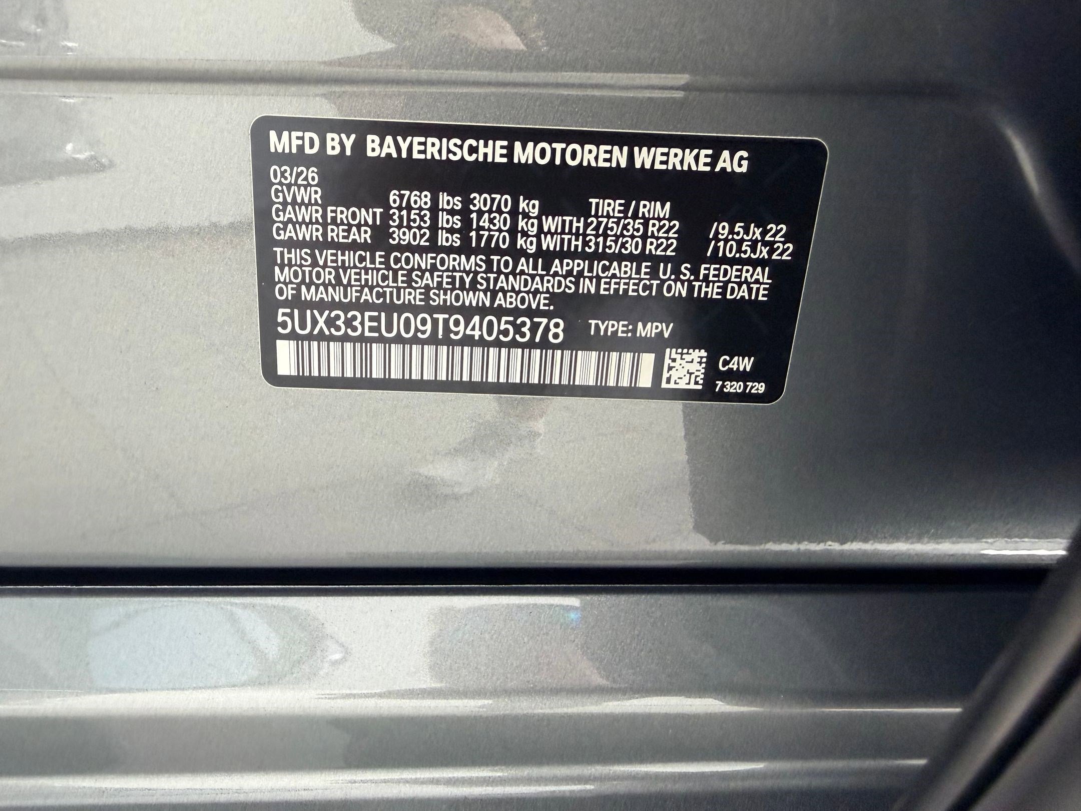 New 2026 BMW X5 M60i w/ Executive Package AWD/4WD image 18