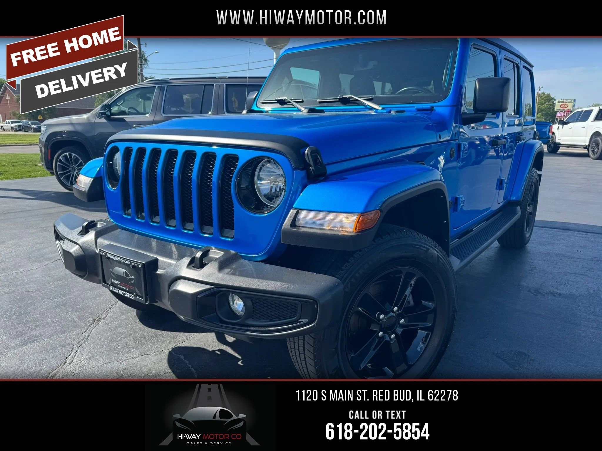 Used 2022 Jeep Wrangler Unlimited Sahara AWD/4WD image 1