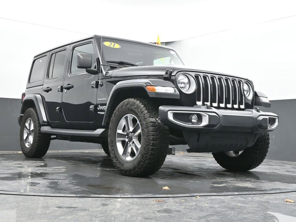Used 2021 Jeep Wrangler Unlimited Sahara image 44