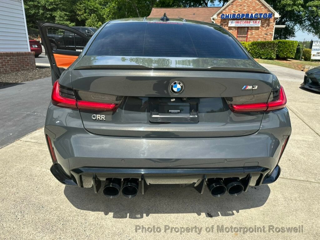 Used 2021 BMW M3 w/ Parking Assistance Package RWD image 10