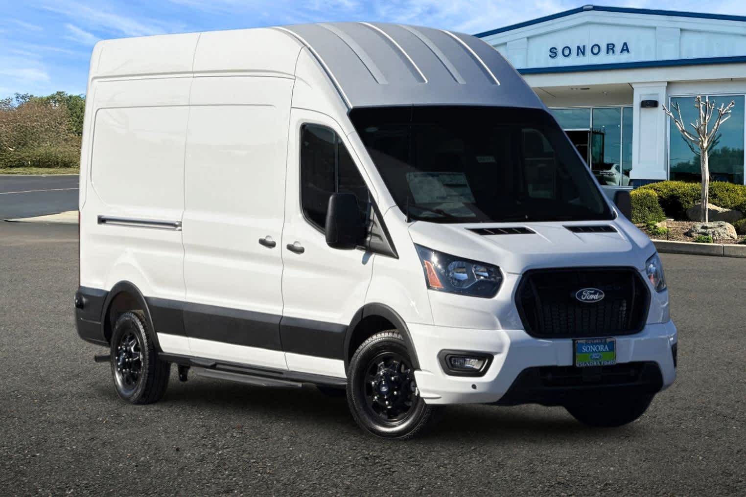 New 2026 Ford Transit 350 148 High Roof AWD w/ HVAC Trade Package image 2