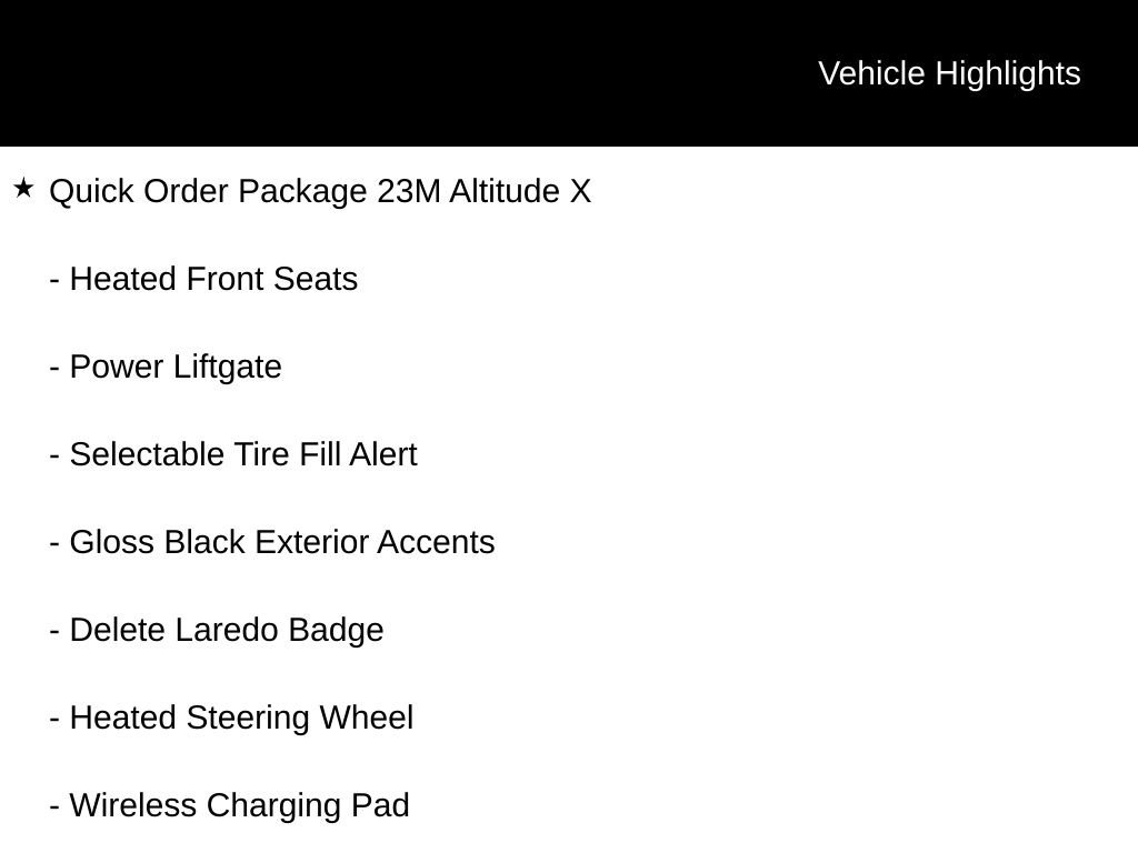 New 2025 Jeep Grand Cherokee Altitude AWD/4WD image 16