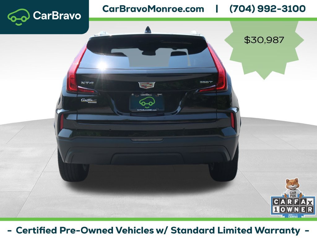 Certified 2024 Cadillac XT4 Luxury w/ Cold Weather Package FWD image 8