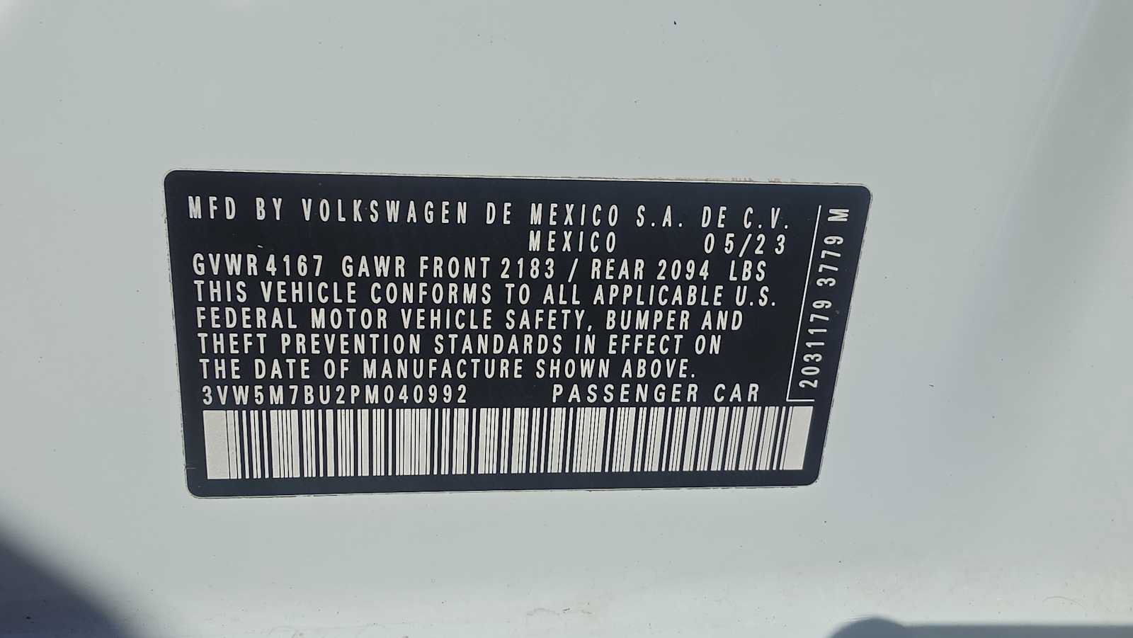 Used 2023 Volkswagen Jetta S FWD image 13