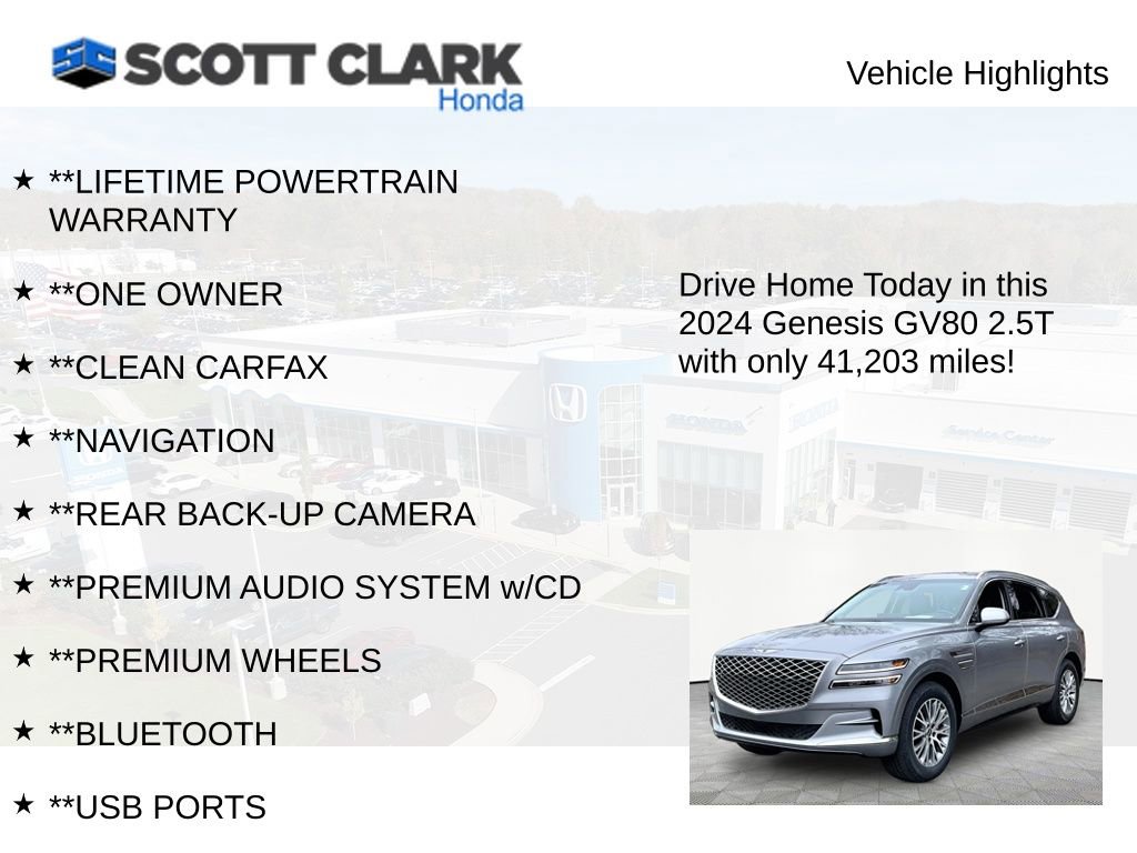 Used 2024 Genesis GV80 2.5T image 11