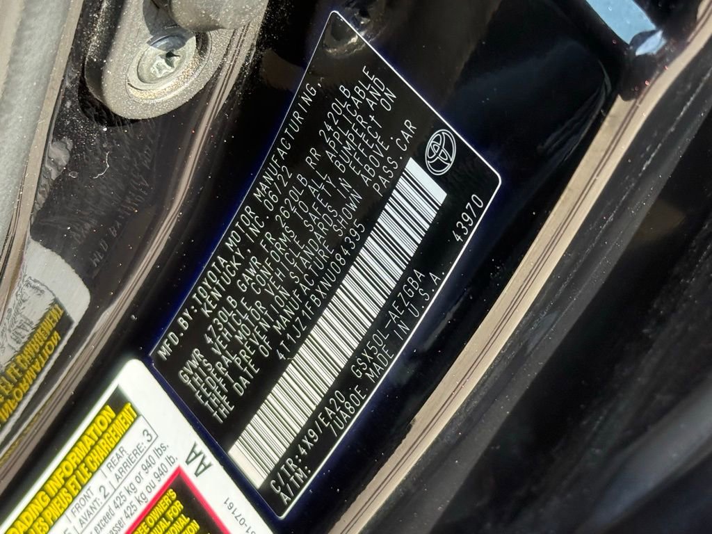 Used 2022 Toyota Avalon XLE FWD image 31