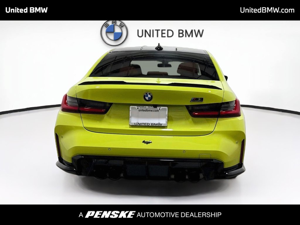 Used 2021 BMW M3 Competition w/ M Carbon Exterior Package RWD image 6