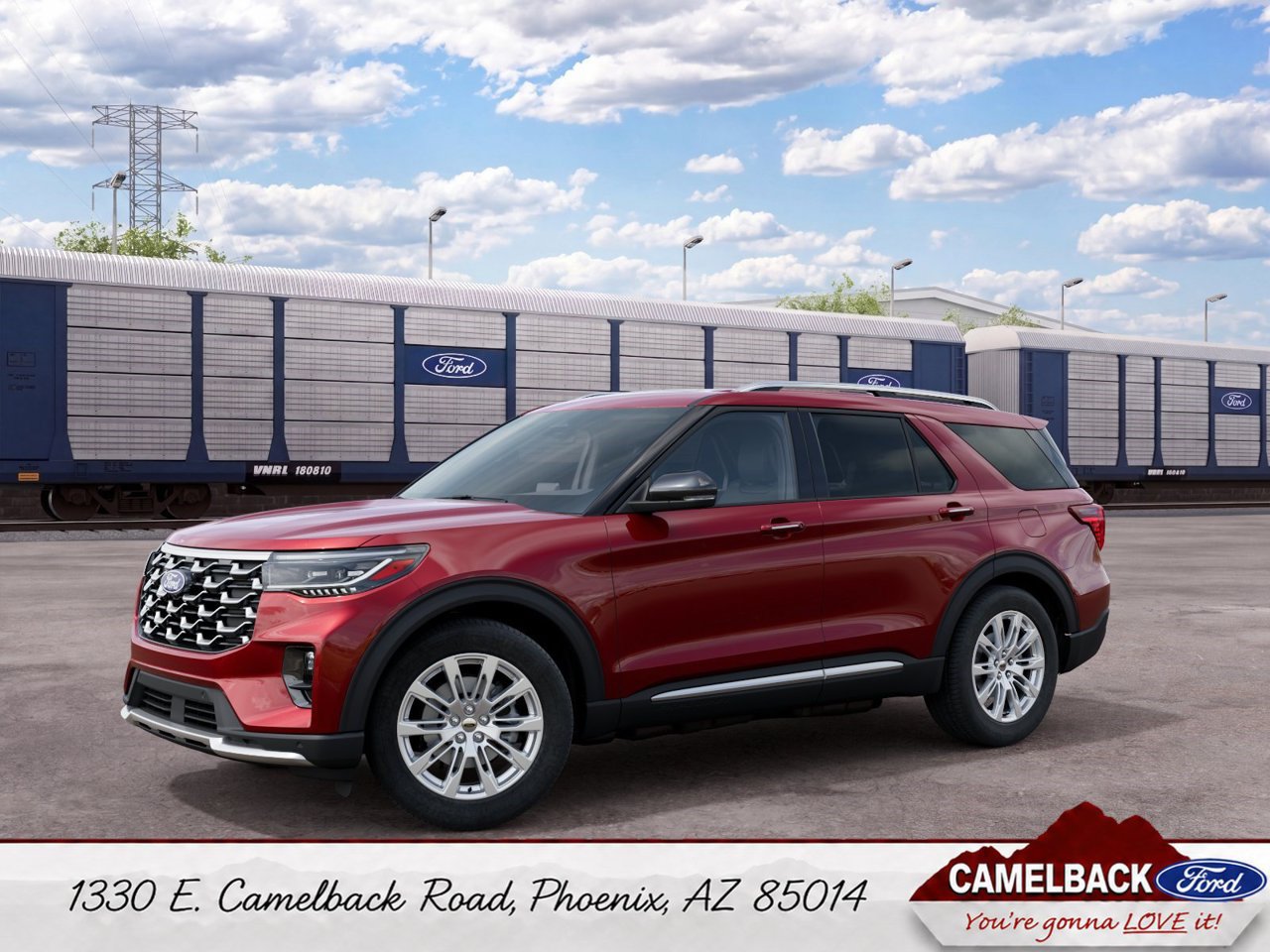 New 2027 Ford Explorer Platinum w/ 3.0L Ultimate Package AWD/4WD image 1