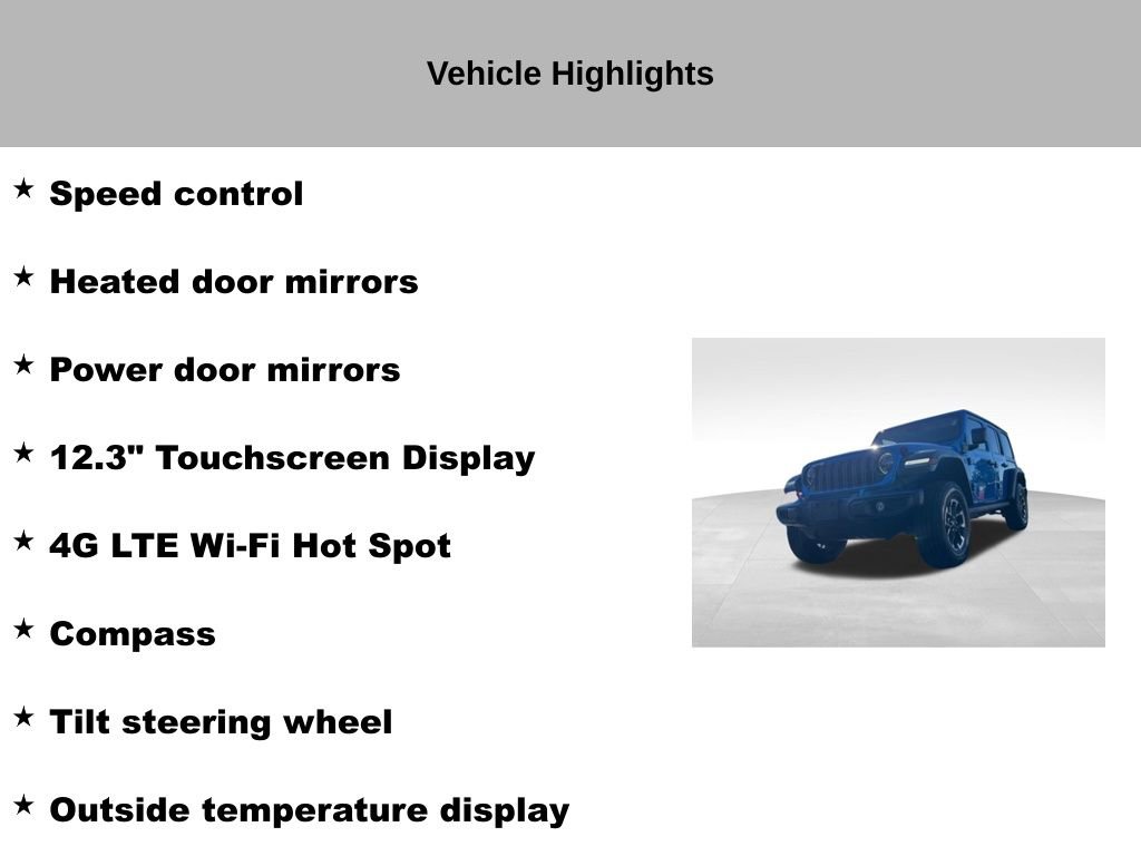 Used 2024 Jeep Wrangler Unlimited Rubicon 4xe image 45