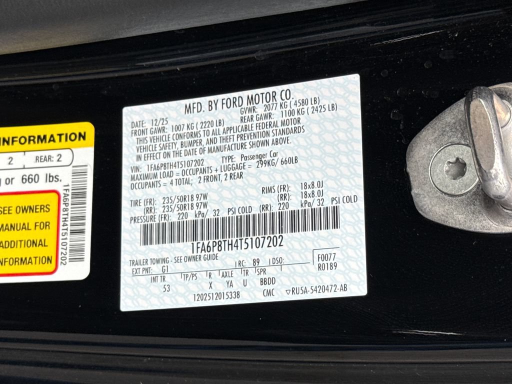 Used 2026 Ford Mustang Premium RWD image 19