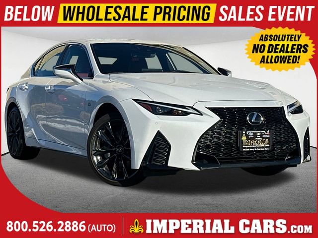 Used 2023 Lexus IS 350 F Sport w/ Memory Package
