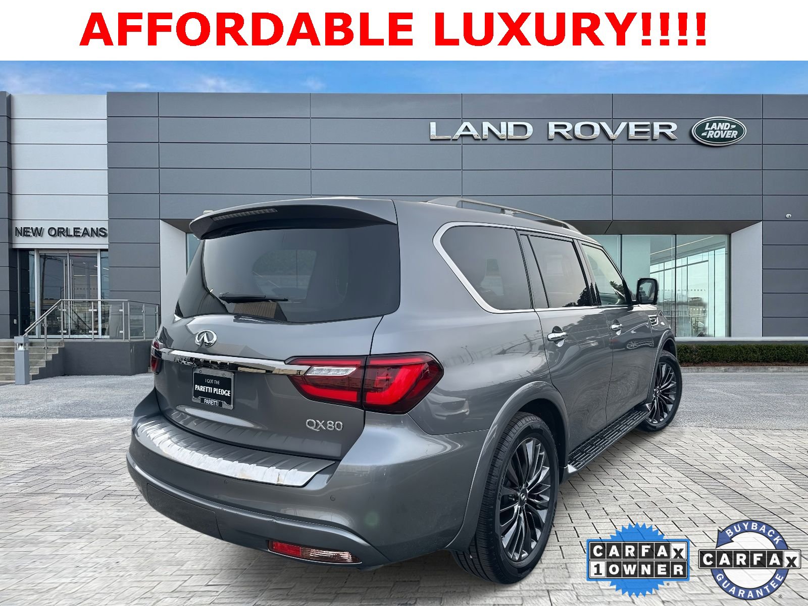 Certified 2021 INFINITI QX80 Premium Select w/ Cargo Package image 5