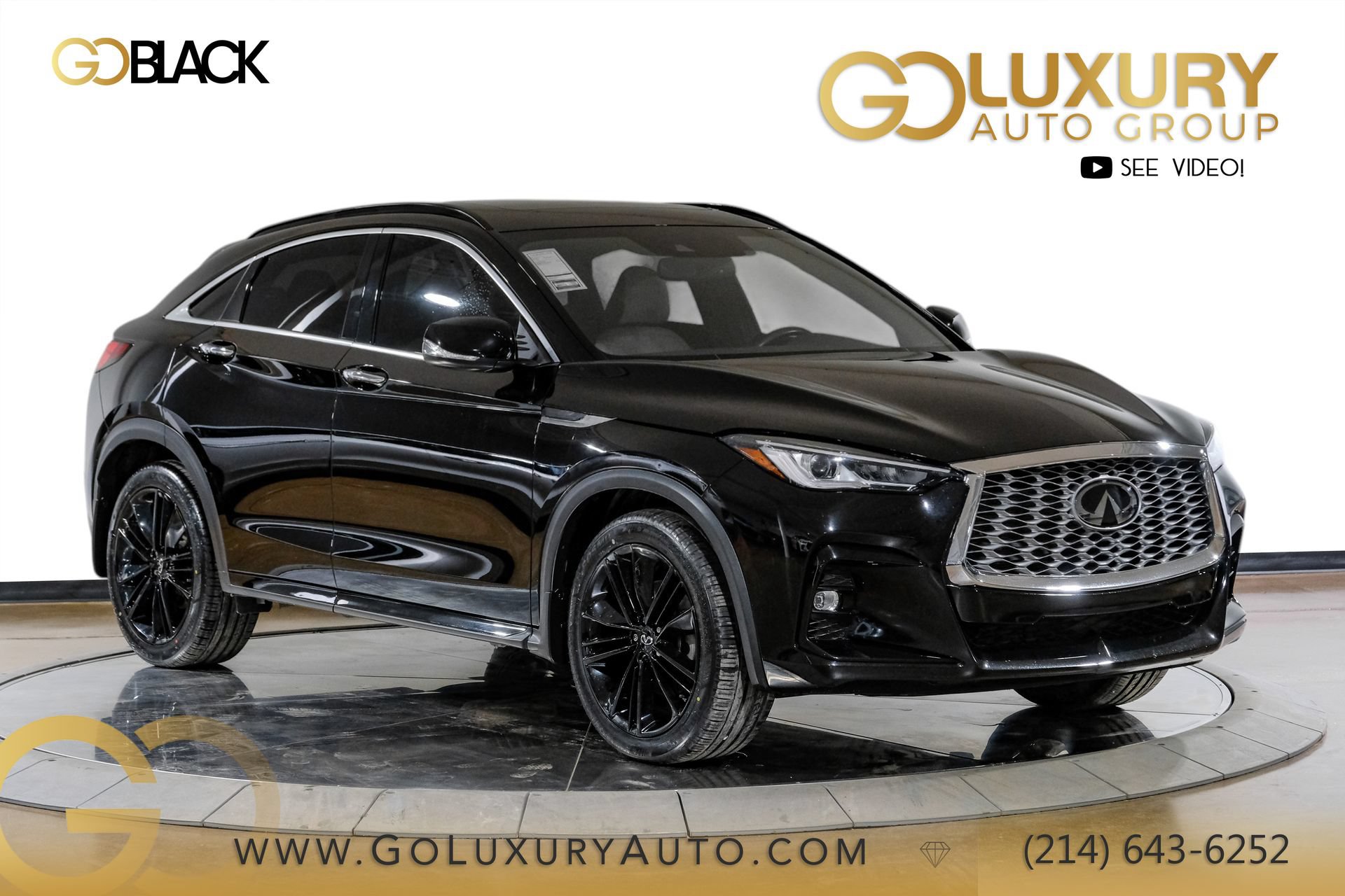 Used 2023 INFINITI QX55 Luxe w/ Cargo Package