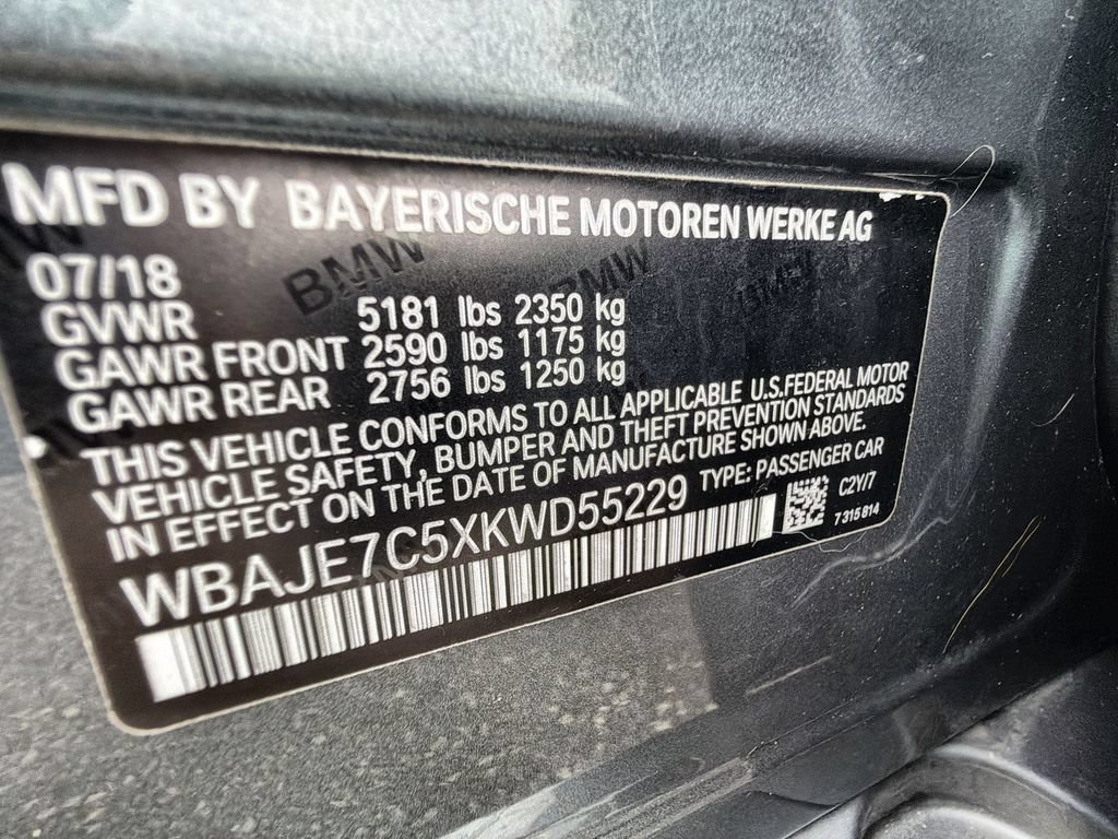 Used 2019 BMW 540i xDrive w/ Premium Package AWD/4WD image 29