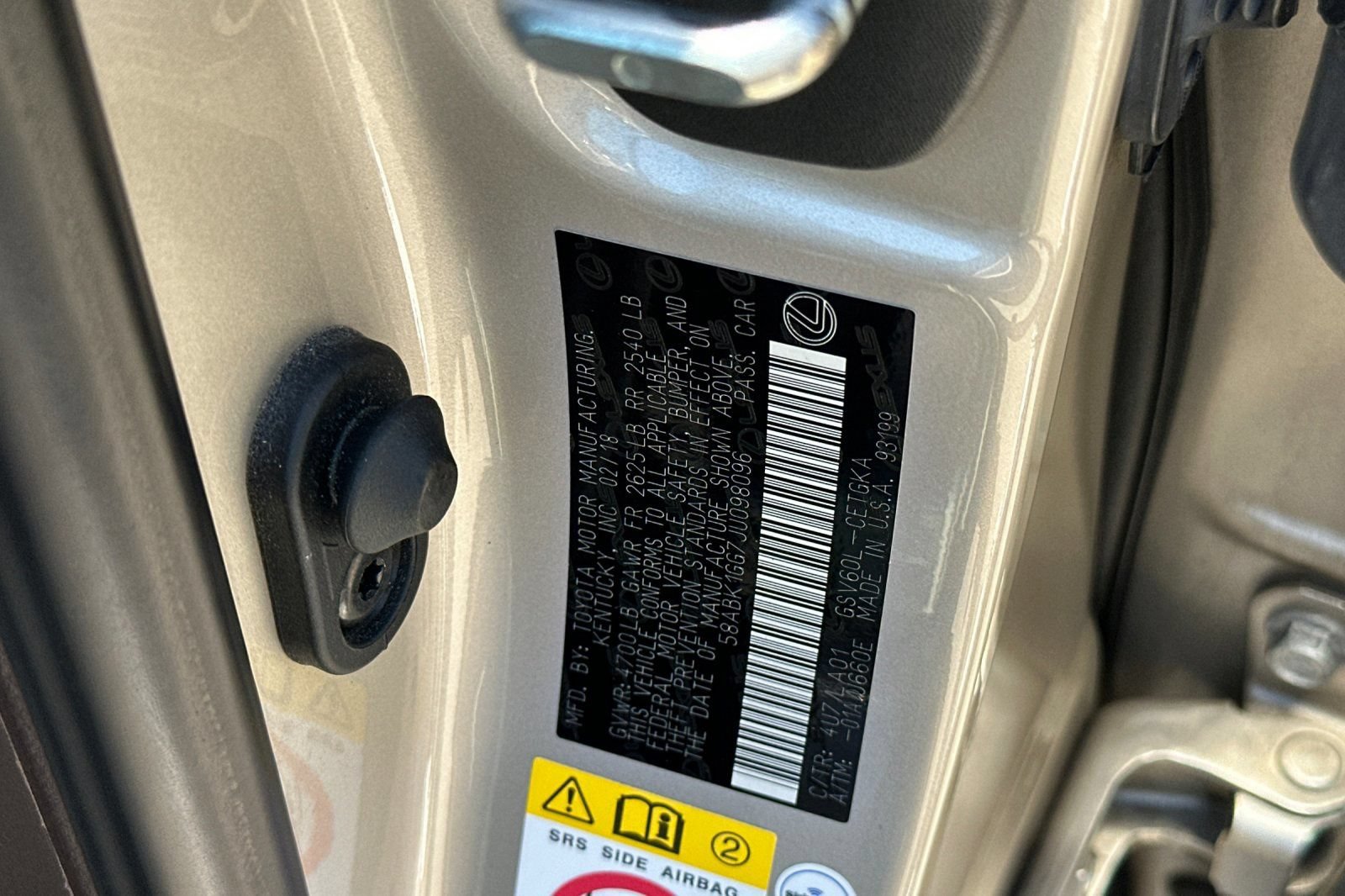 Used 2018 Lexus ES 350 w/ Premier Package FWD image 29