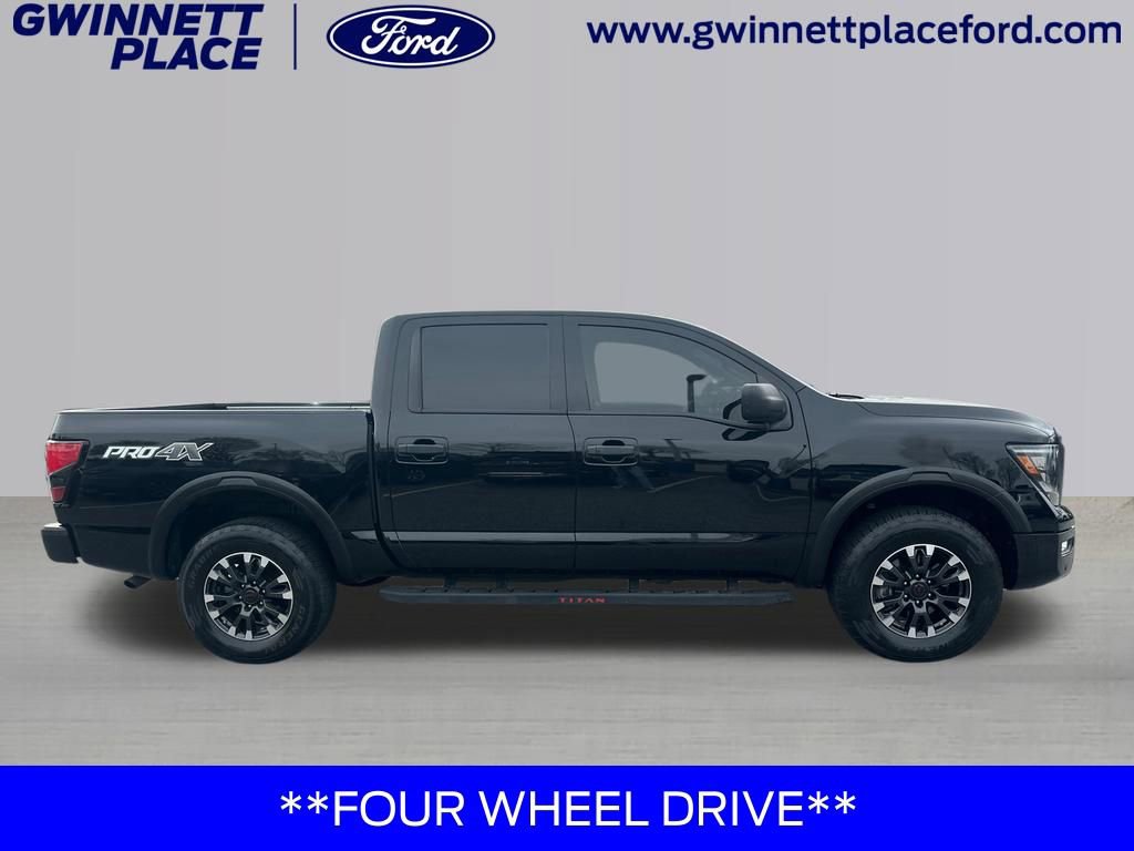 Used 2023 Nissan Titan PRO-4X w/ Pro-4x Utility Package AWD/4WD image 4