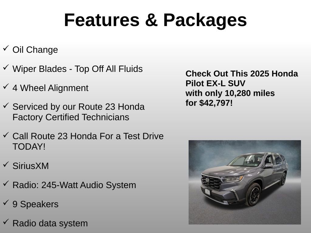 Certified 2025 Honda Pilot EX-L image 4