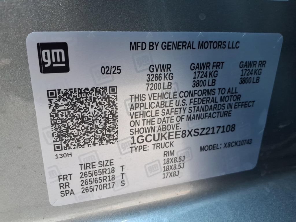 Certified 2025 Chevrolet Silverado 1500 RST AWD/4WD image 29