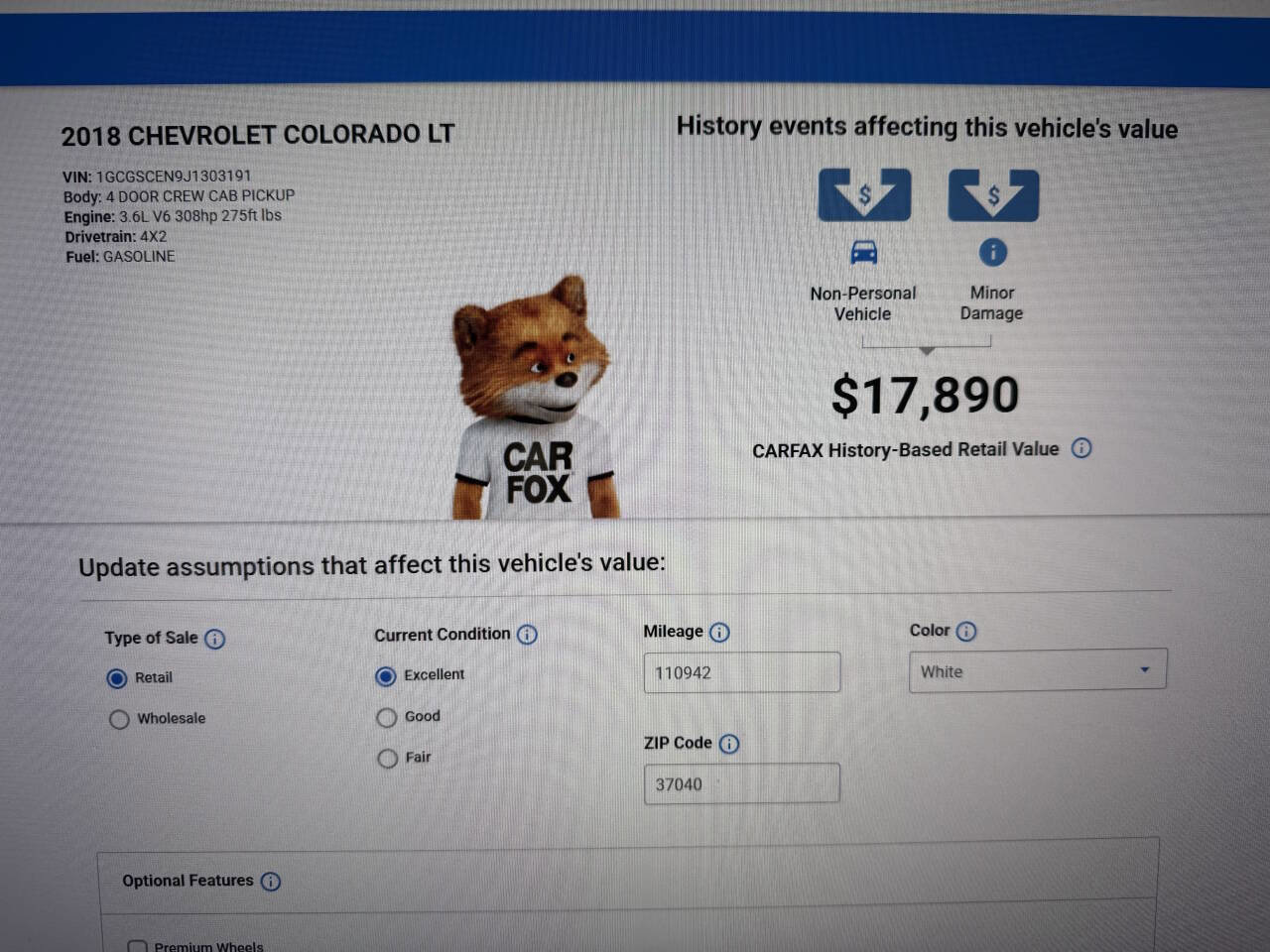 Used 2018 Chevrolet Colorado LT image 19