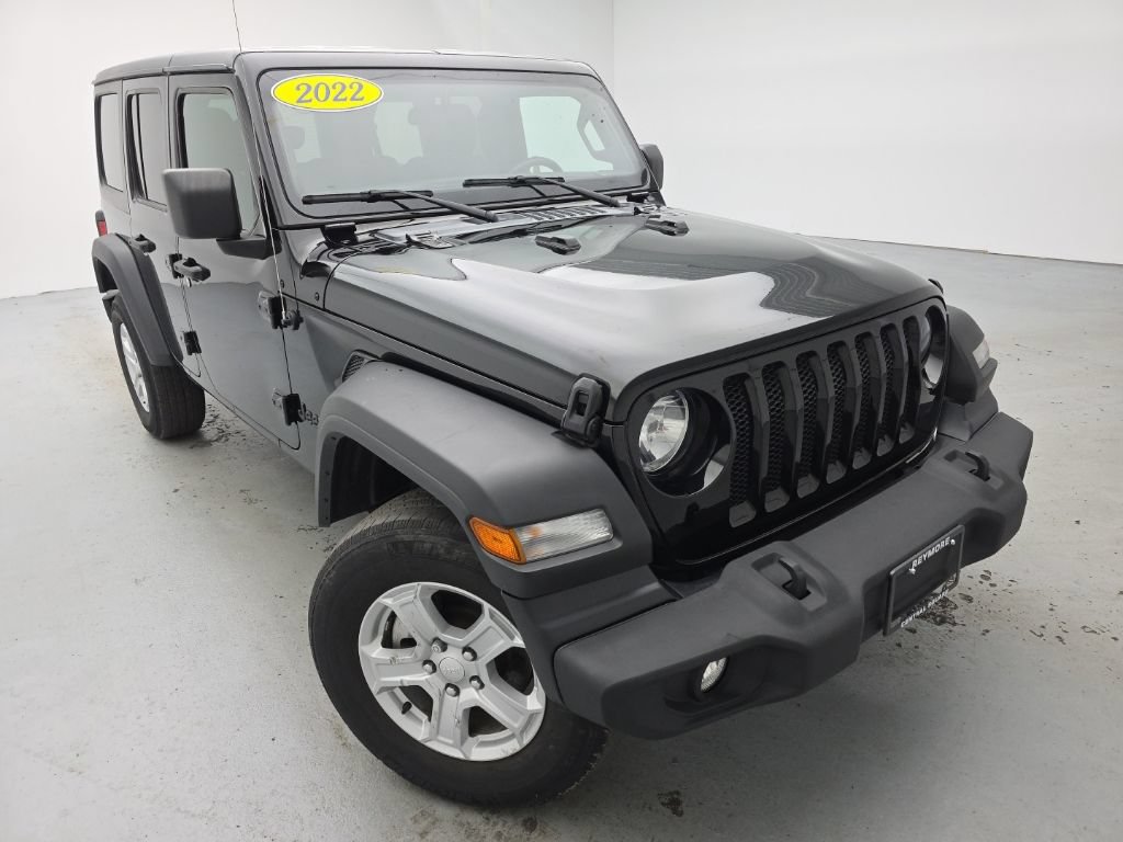 Used 2022 Jeep Wrangler Unlimited Sport AWD/4WD image 4